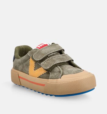 Victoria Low Baskets Bleu/Vert