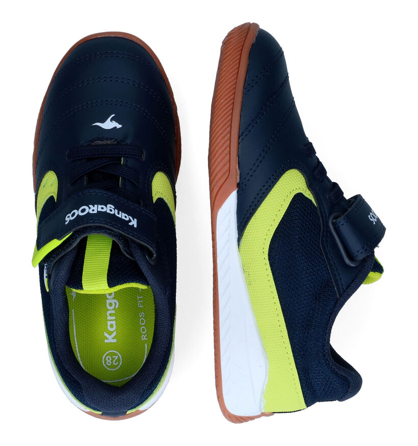 KangaROOS K5 Court EV Blauwe Sneakers voor jongens (308533)