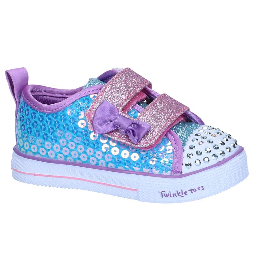 Skechers Baskets basses en Or en textile (273924)