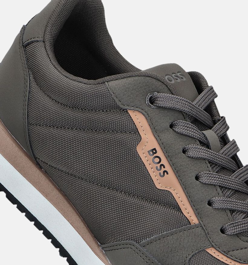 BOSS Kai Runn Kaki Veterschoenen voor heren (345699)