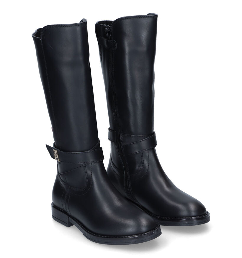Tommy Hilfiger Bottes hautes en Cognac pour filles (314491)