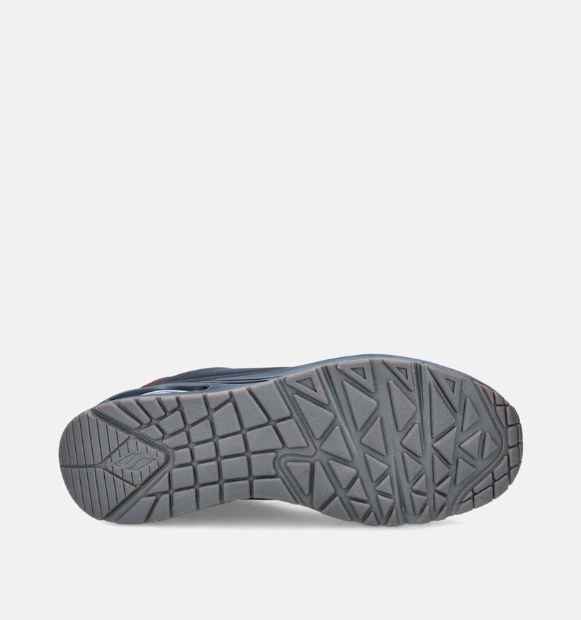 Skechers Uno Suited On Air Zwarte Sneakers voor heren (350322)