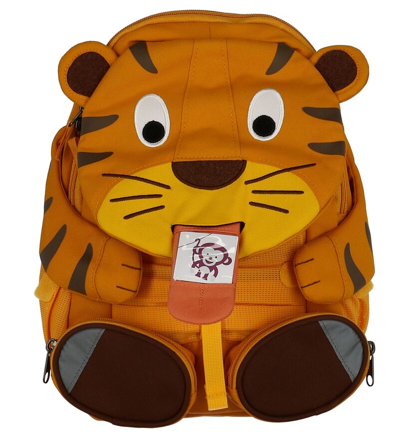 Affenzahn Theo Tiger Sac à dos en Jaune en textile (269243)