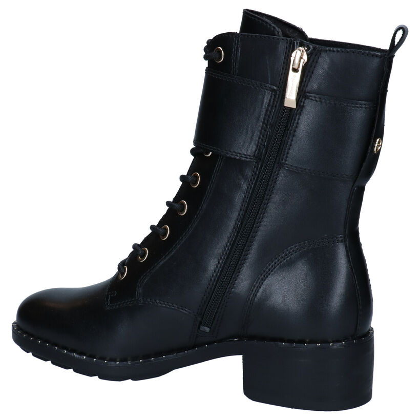 Tamaris Touch It Bottines en Noir en cuir (296787)