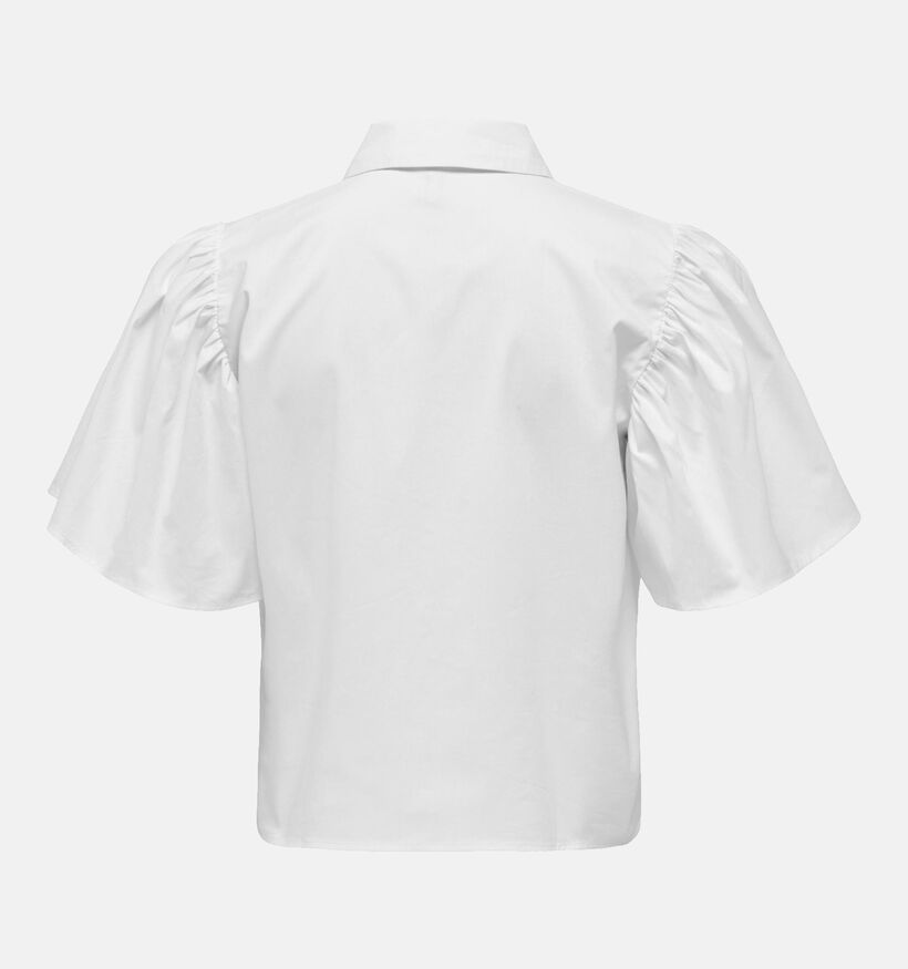 JDY Melanie Witte Blouse met Pofmouwen (327118)