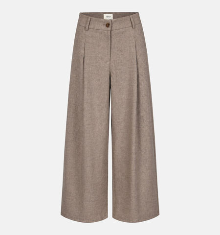 Minuit Broeken Beige