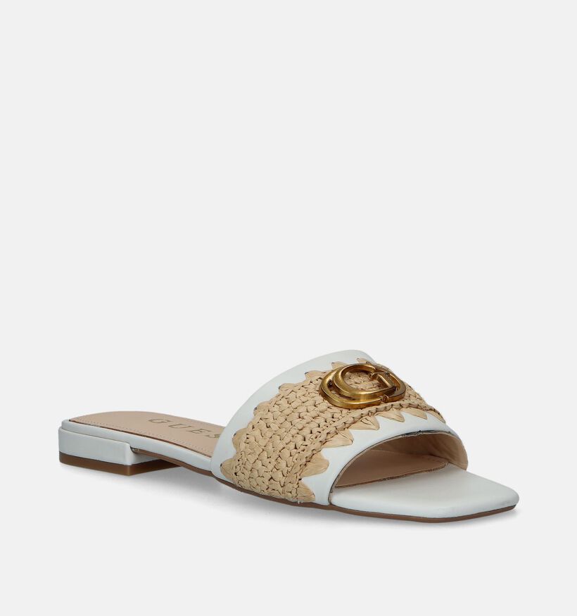 Guess Tamara Ecru Slippers voor dames (340071)