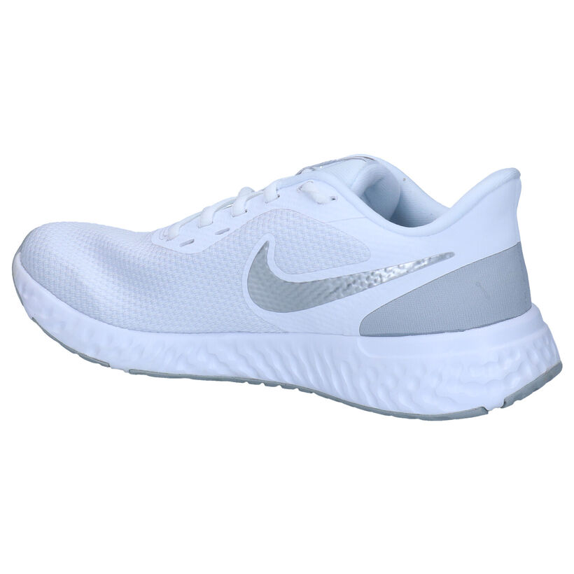 Nike Revolution 5 Zwarte Sneakers in kunstleer (290920)