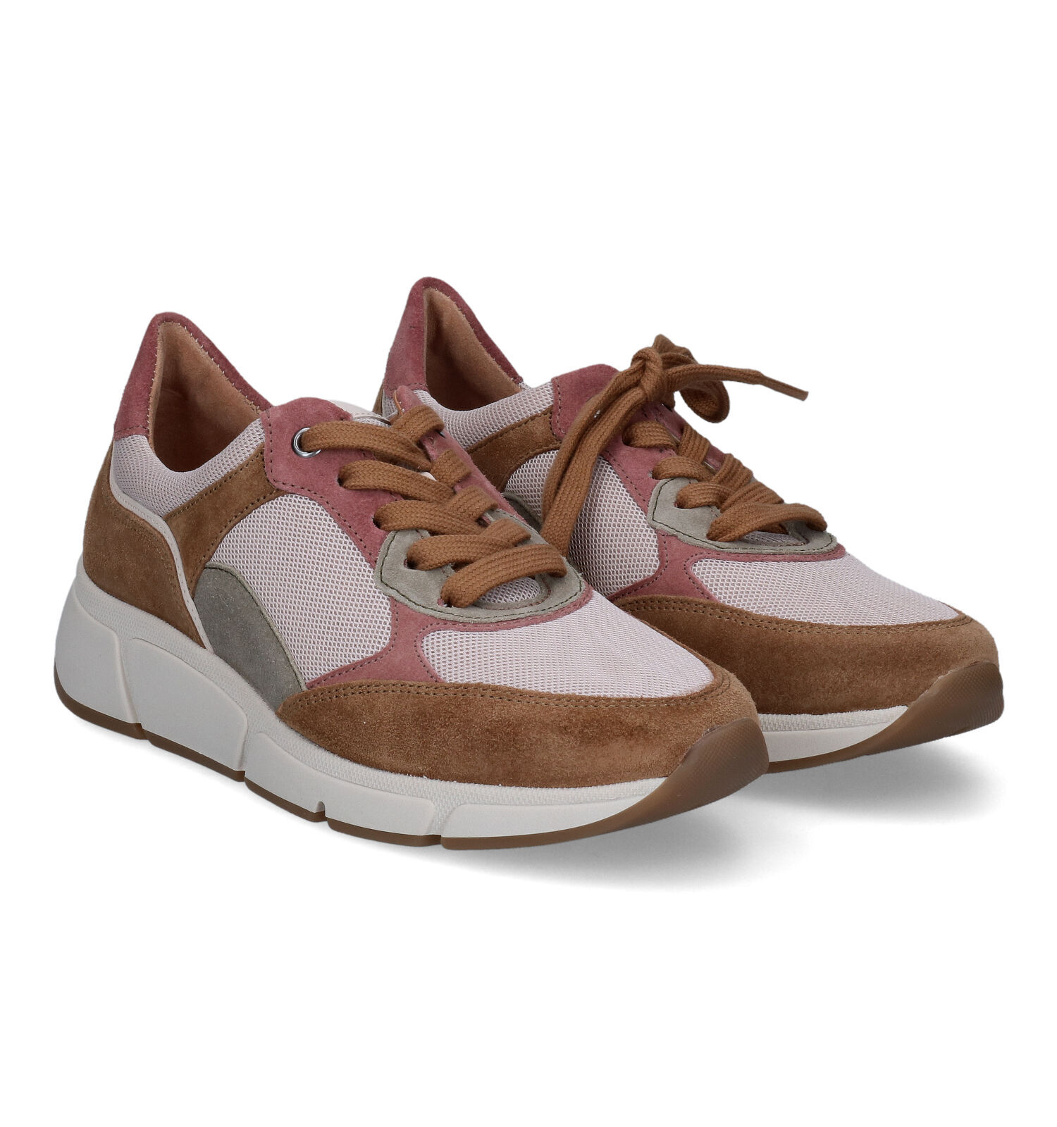 Gabor OptiFit Cognac Sneakers Dames Sneakers Online op TORFS.BE