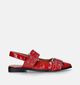 Steve Madden Grand Ave Rode slingback Ballerina's voor dames (355811)