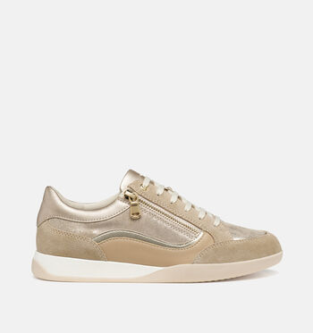 Geox Baskets Beige/Bleu