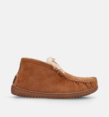 Warmbat Pantoufles Cognac