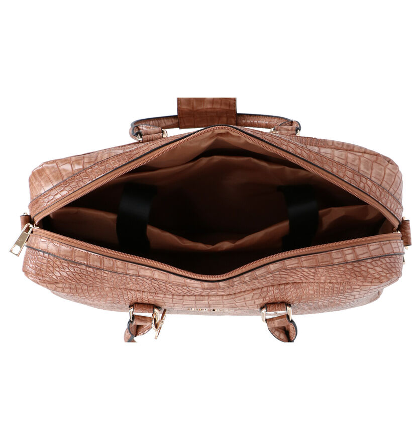 Olivia Lauren Manon Sac professionnel en Cognac en simili cuir (310302)