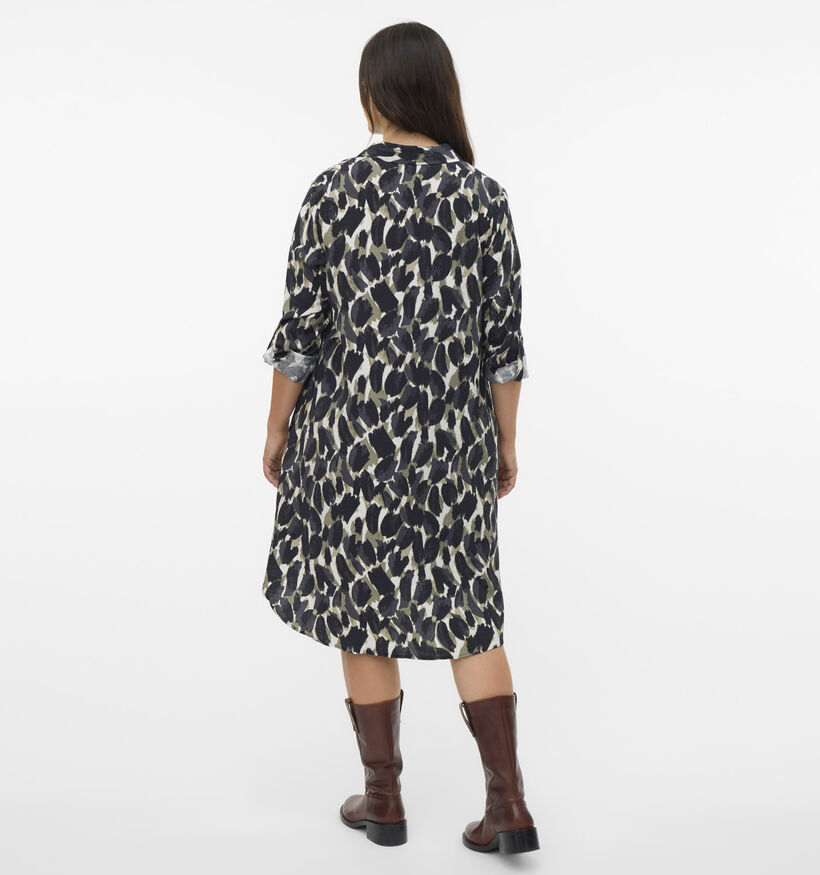 Vero Moda Curve Zwart Hemdkleedje voor dames (362599)