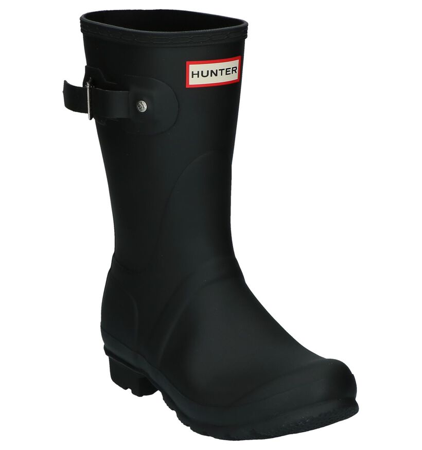 Hunter Bottes de pluie en Noir pour femmes (207791)