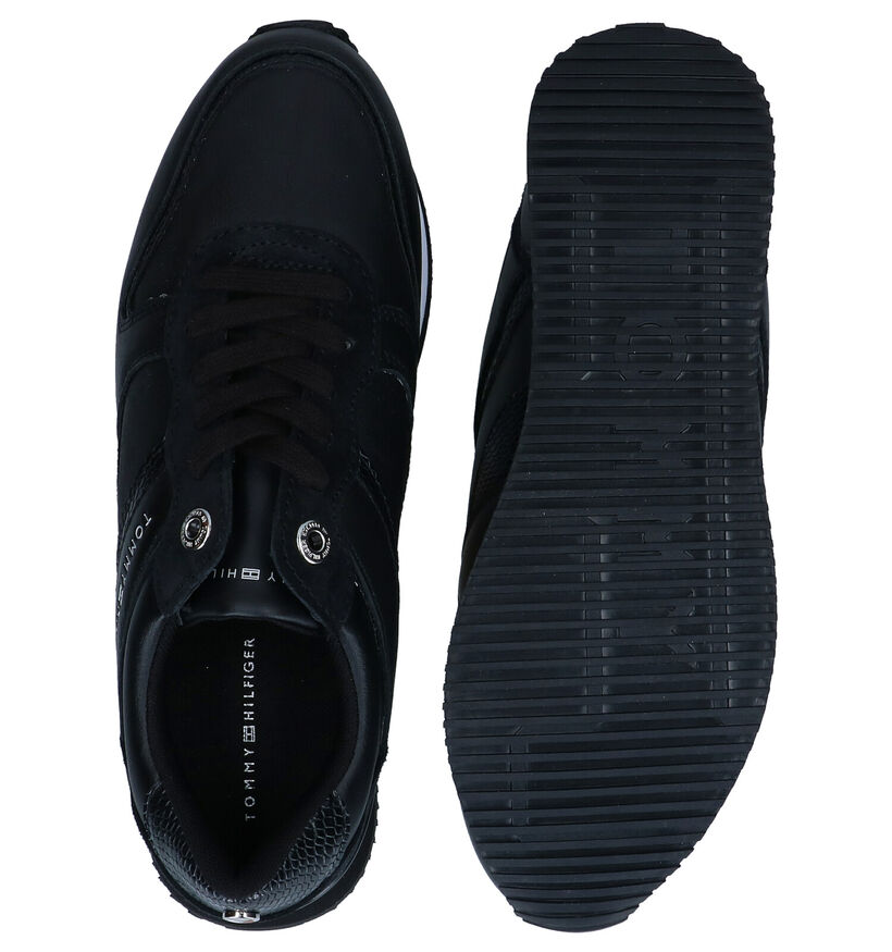 Tommy Hilfiger Active Material Baskets en Noir en cuir (280019)