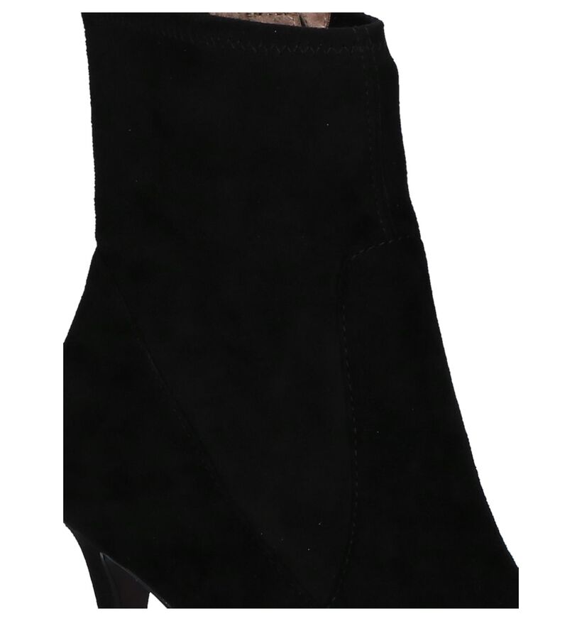Tamaris Heart & Sole Bottillons en Noir en daim (226759)