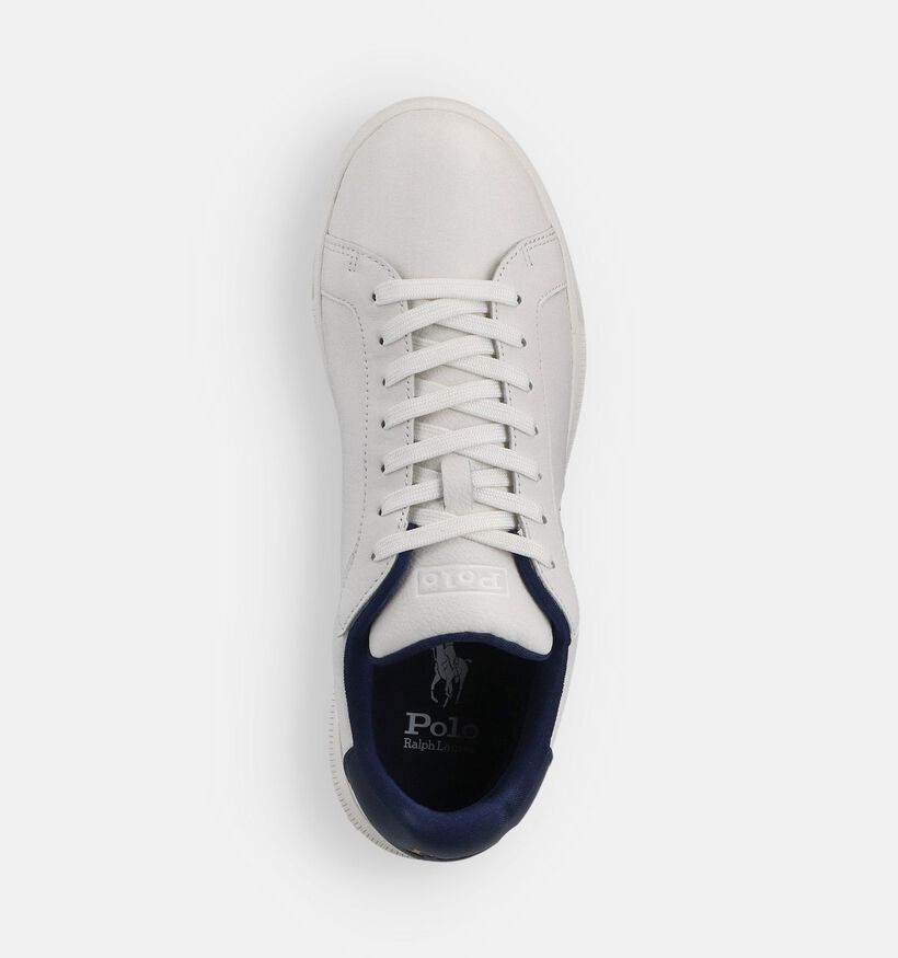 Polo Ralph Lauren HRT Court II Chaussures à lacets en Blanc pour hommes (360755)
