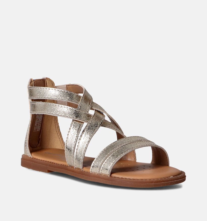 Geox Karly Sandales en Or pour filles (356408)