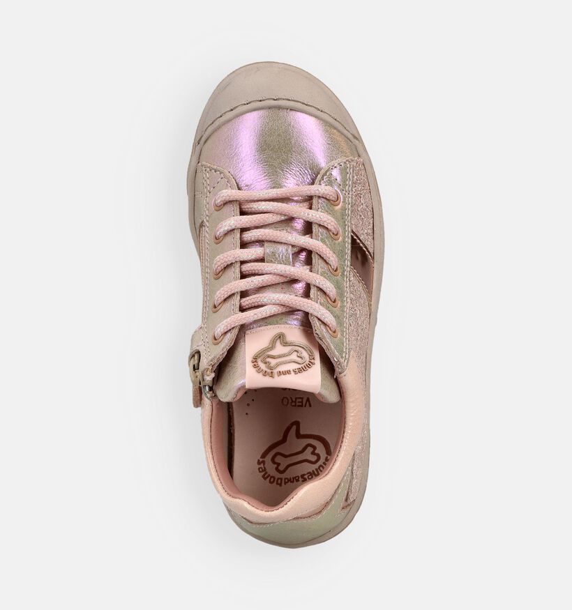 STONES and BONES Dally Lace Baskets en Rose pour filles (373756) - pour semelles orthop&eacute;diques