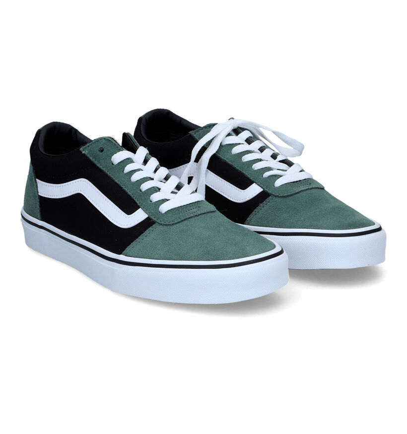 Vans Ward Baskets de skate en Brun pour hommes (328232)