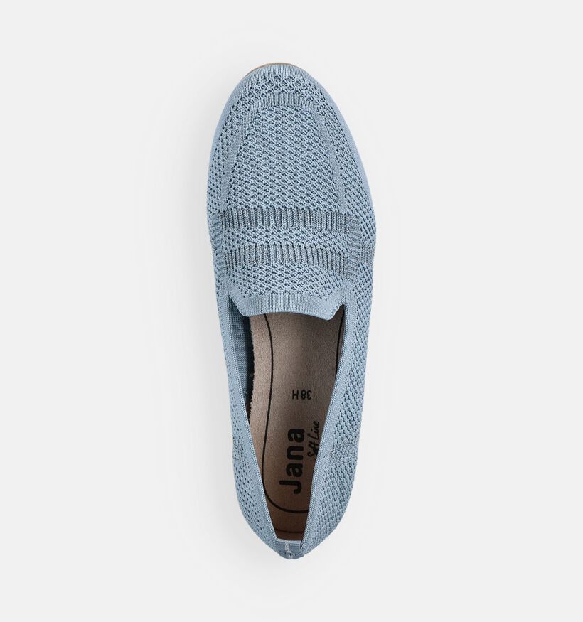 Jana Lichtblauwe Loafers voor dames (367761)