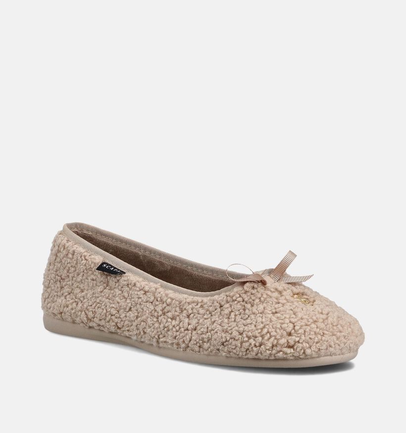 Scapa Pantoufles fermées en Beige pour femmes (364060)
