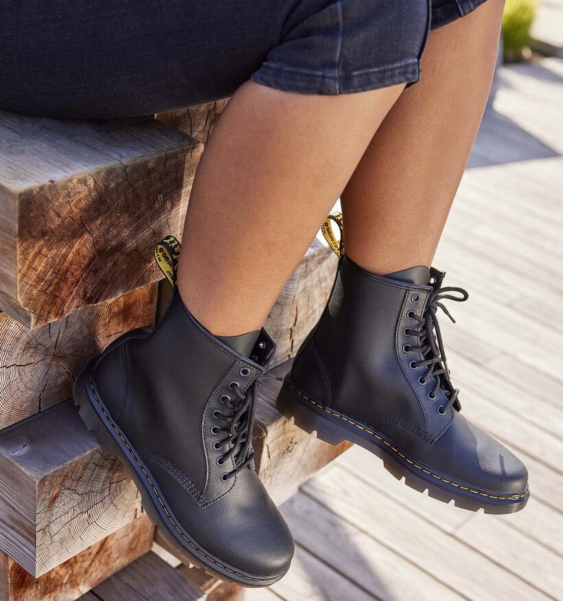 Dr. Martens 1460 Pascal 8 Eye Zwarte Boots voor dames (368494) - geschikt voor steunzolen