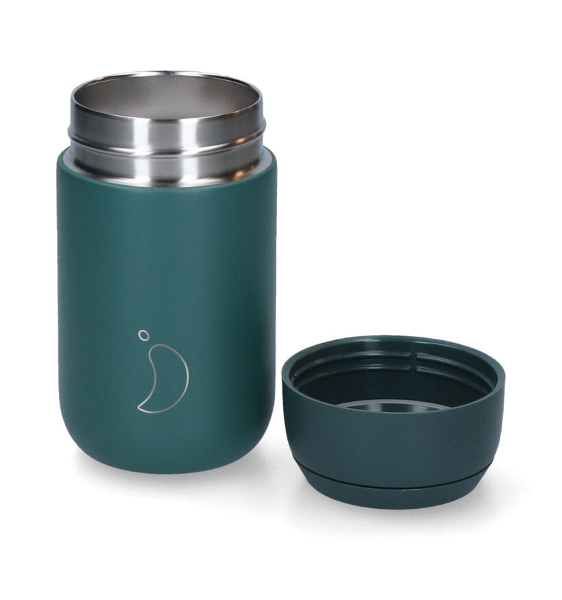Chilly's Series 2 Zwarte Koffiebeker 340ml voor dames, heren, meisjes, jongens (311785)