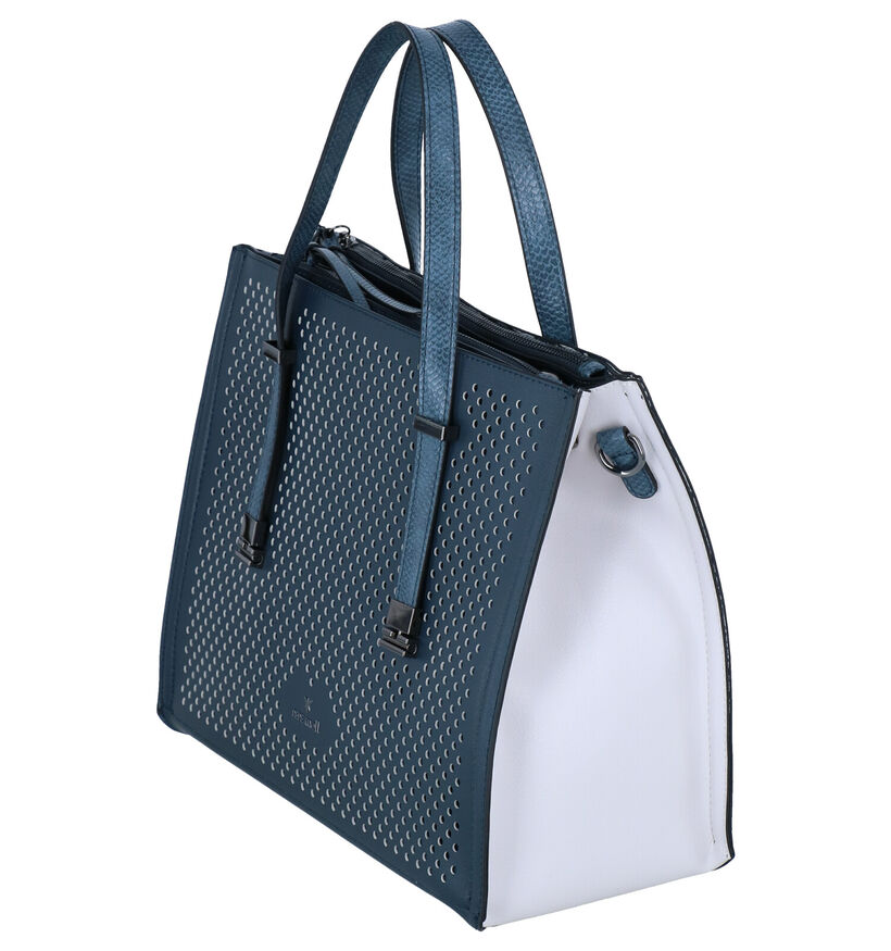 Pepe Moll Vegan Sac à main en Bleu en simili cuir (291738)