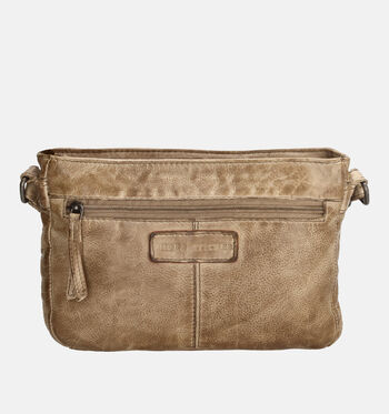 Hide & Stitches Crossbody tassen Beige