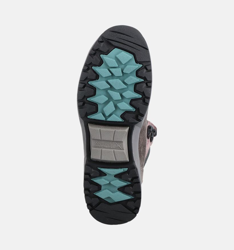 Xsensible Oulu Chaussures outdoor en Gris fonc&eacute; pour femmes (389525) - pour semelles orthop&eacute;diques