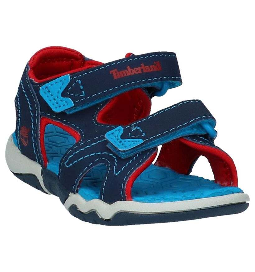 Timberland ADVSKR 2STRP Blauwe Sandalen voor jongens (305832)