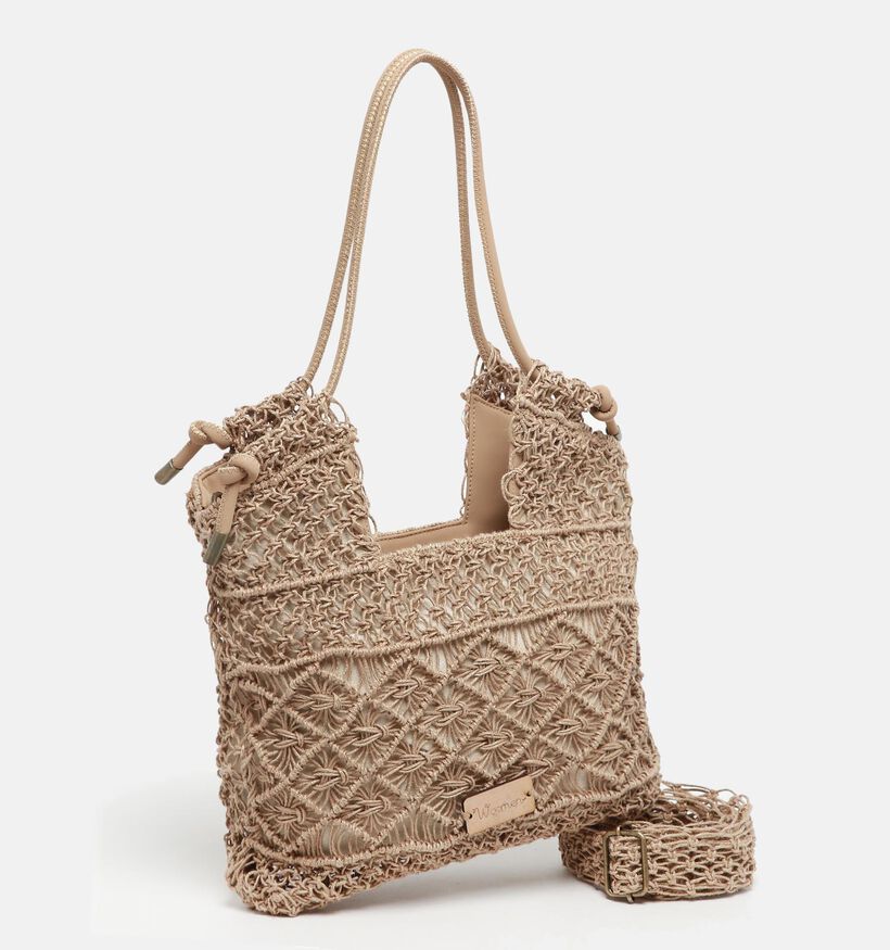 Woomen WTAN09 Tanaisie Sac à bandoulière en Beige pour femmes (340983)