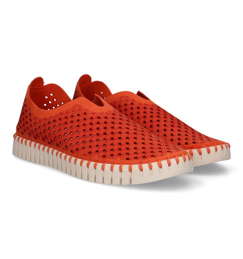 Ilse Jacobsen Tulip Chaussures à enfiler en Bleu pour femmes (340287) - pour semelles orthopédiques