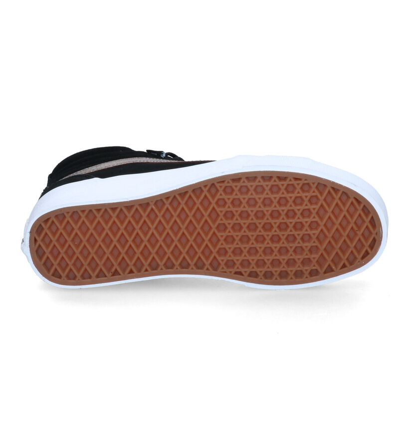 Vans Filmore Hi Baskets de skate en Noir pour femmes (328039)