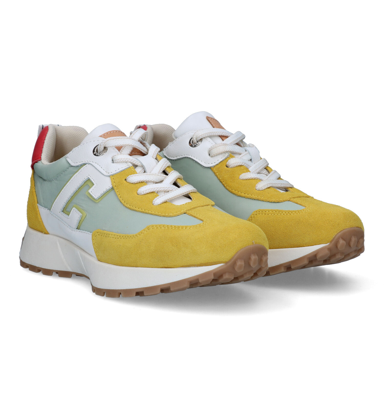Carmela Gele Sneakers Dames Sneakers Online op TORFS.BE