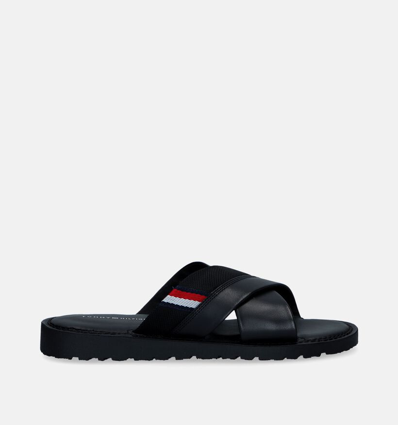 Tommy Hilfiger Core LTH Criss Zwarte Slippers voor heren (336719)