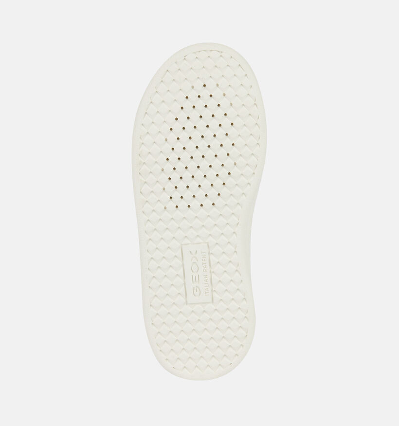 Geox Eclyper Witte Sneakers voor meisjes (351929) - geschikt voor steunzolen
