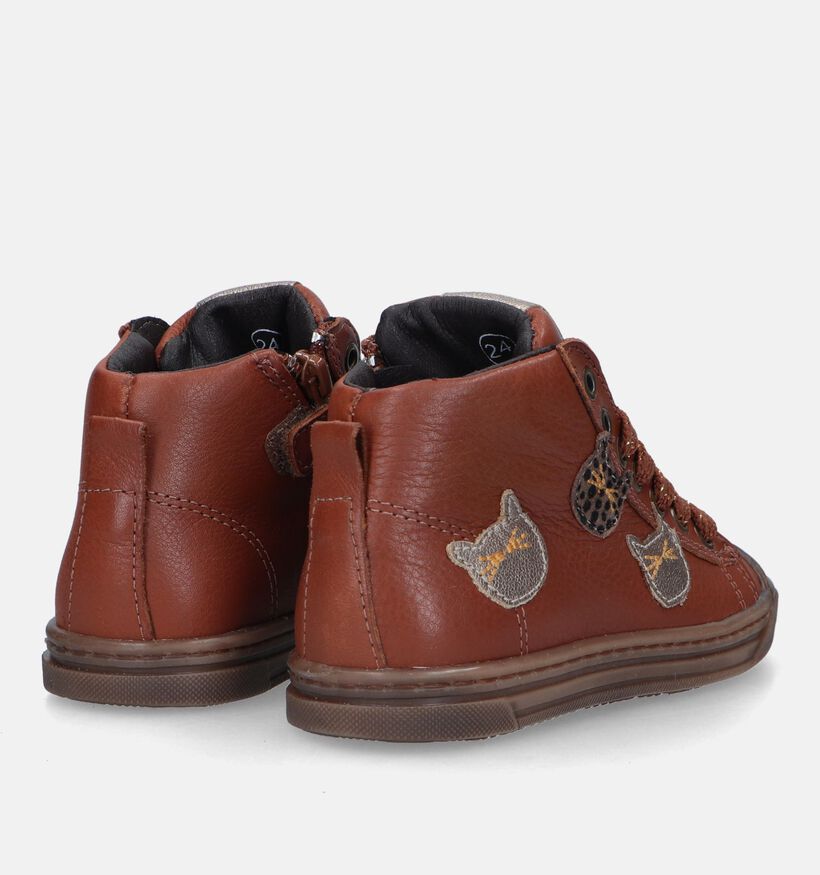 Little David Dudu Cognac Babyschoenen voor meisjes (331888)