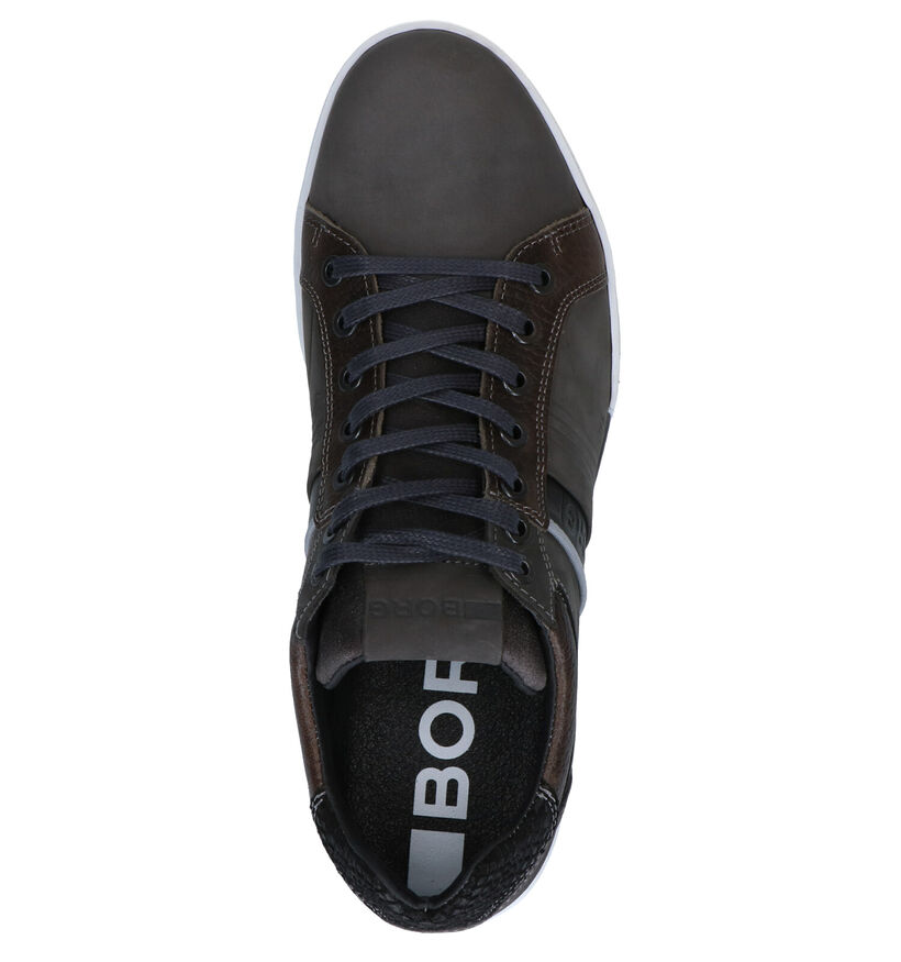 Björn Borg Coltrane Chaussures à lacets en Gris en cuir (278770)