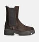 Tamaris Donkerbruine Boots Chelsea voor dames (376633)