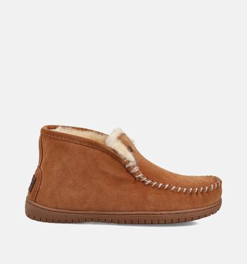 Warmbat Pantoffels Cognac