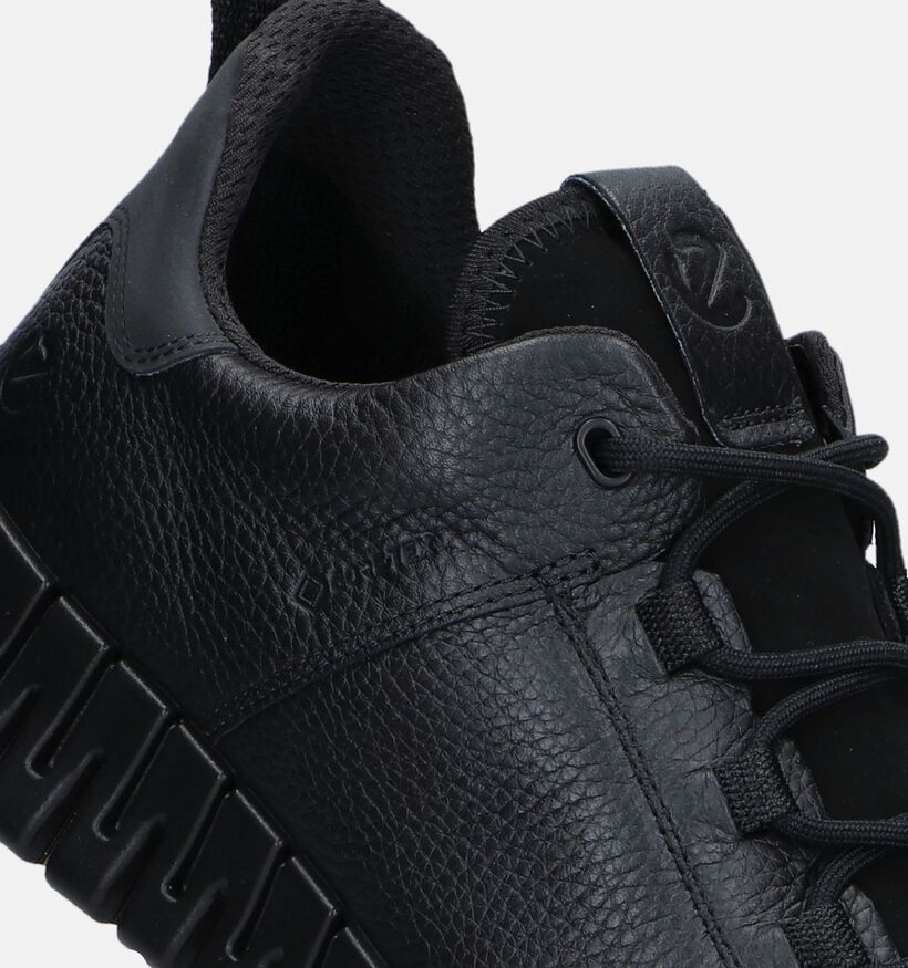 ECCO Gruuv Chaussures à lacets en Noir pour hommes (346757) - pour semelles orthopédiques