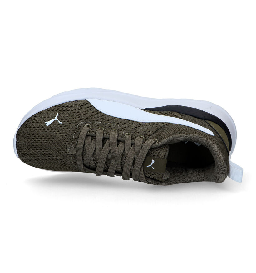 Puma Anzarun Lite Kaki Sneakers voor meisjes, jongens (326356)