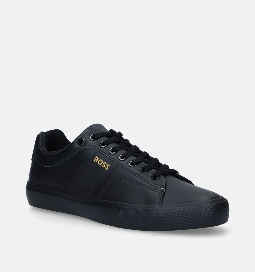 Boss Aiden Tenn Zwarte Veterschoenen voor heren (334550)