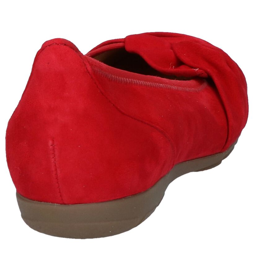 Hovercraft Ballerines en Rouge en daim (237762)