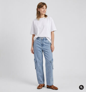 Ador&eacute; Jeans Bleu