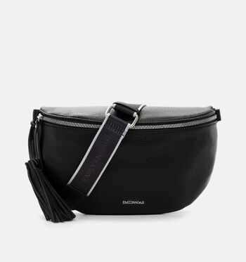 Emily & Noah Crossbody tassen Zwart/Cognac/Bordeaux/Groen