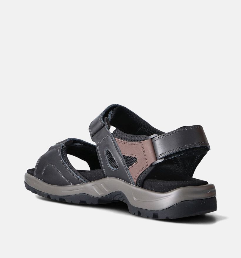 G-Comfort Zwarte Sandalen voor Steunzolen voor heren (356035) - geschikt voor steunzolen